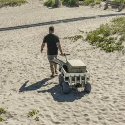 The Electric Big Kahuna Motorized Beach Wagon - Kahuna Outfitters electric  motorized beach wagon