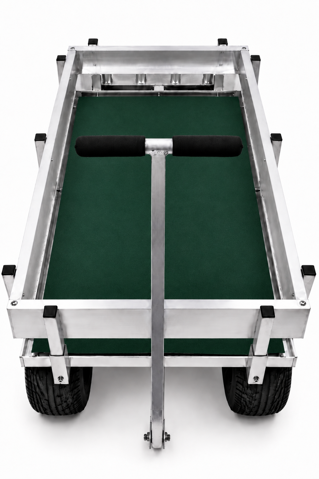green mat in wagon