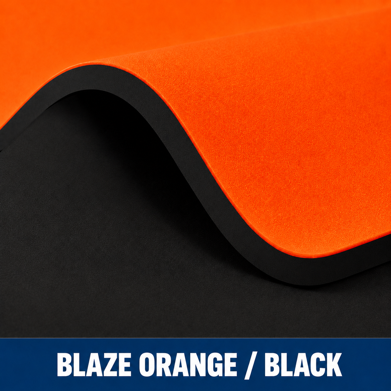orange black mat sample