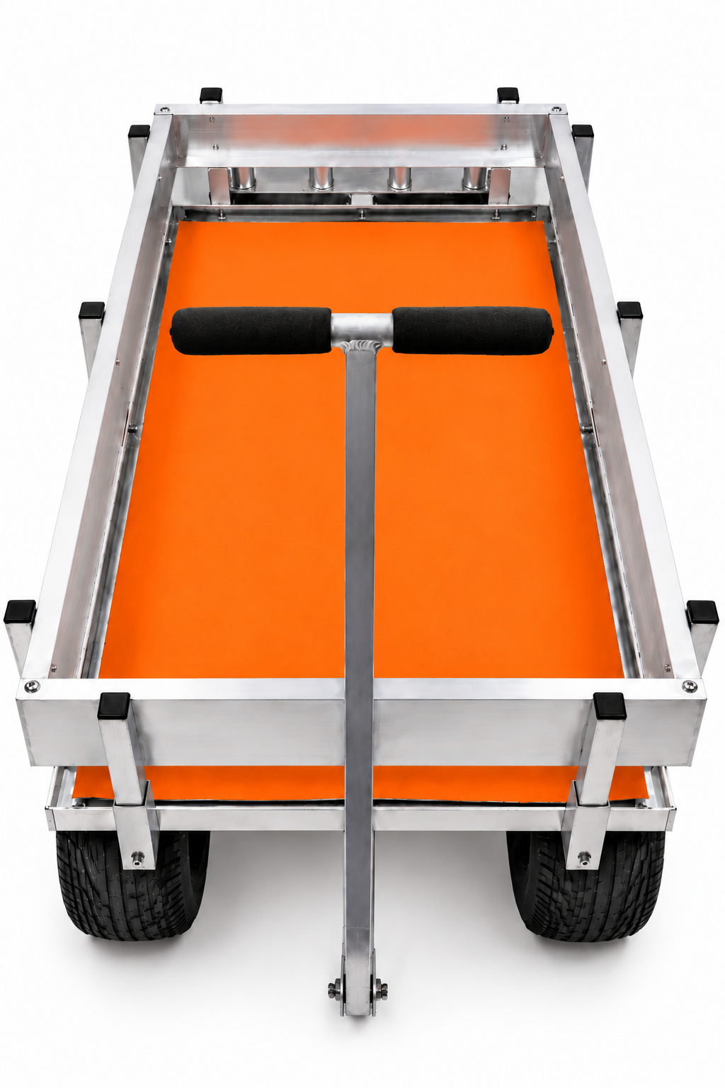 orange mat in wagon