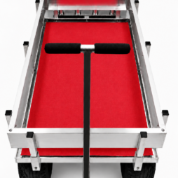 red mat in wagon