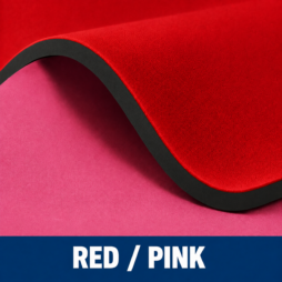 red pink mat sample