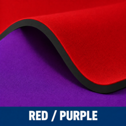 red purple mat sample