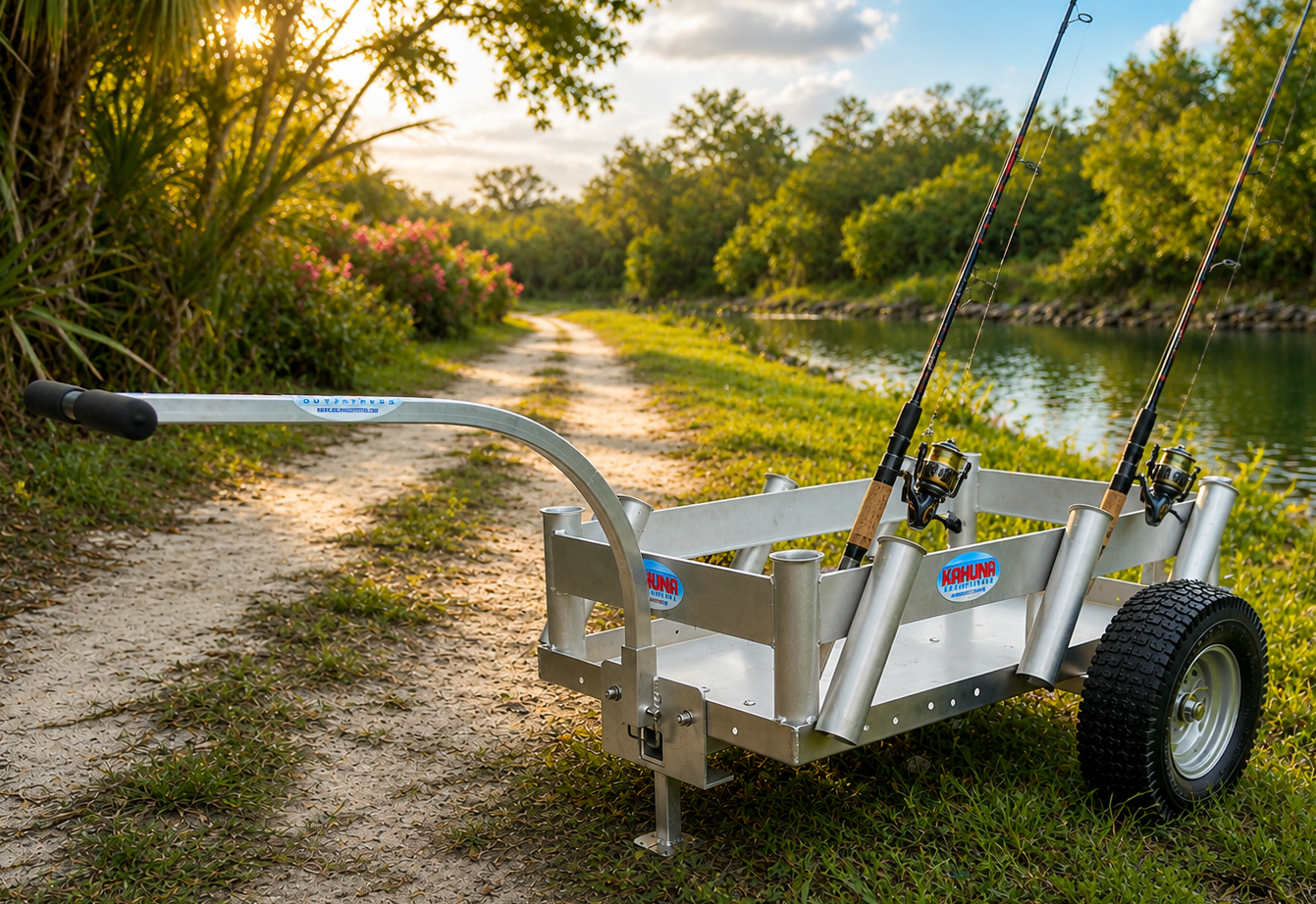 Freedom angler with two rods